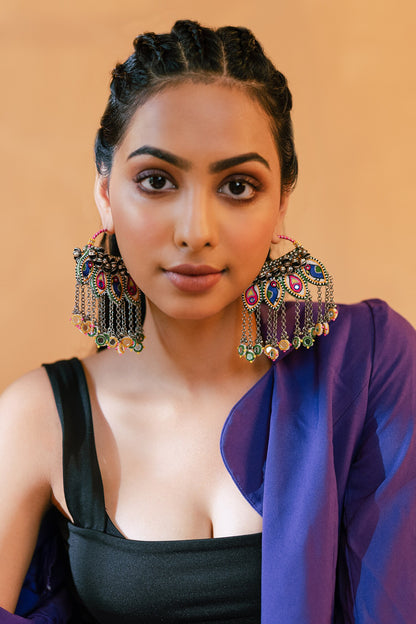 Oh Taari Statement Earrings 