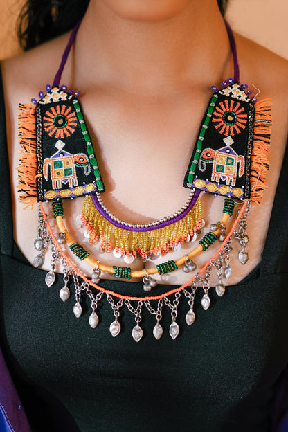 Veto Tha Layered Boho Necklace 