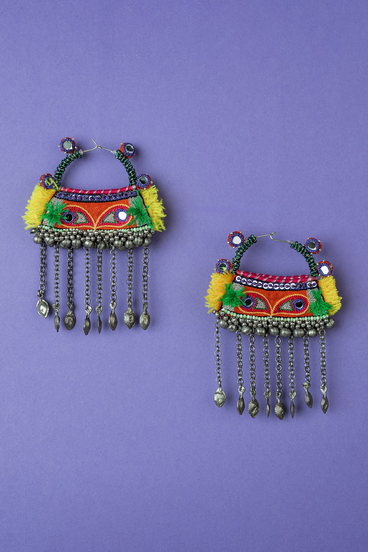Aapne Ketla Embroidered Earrings 