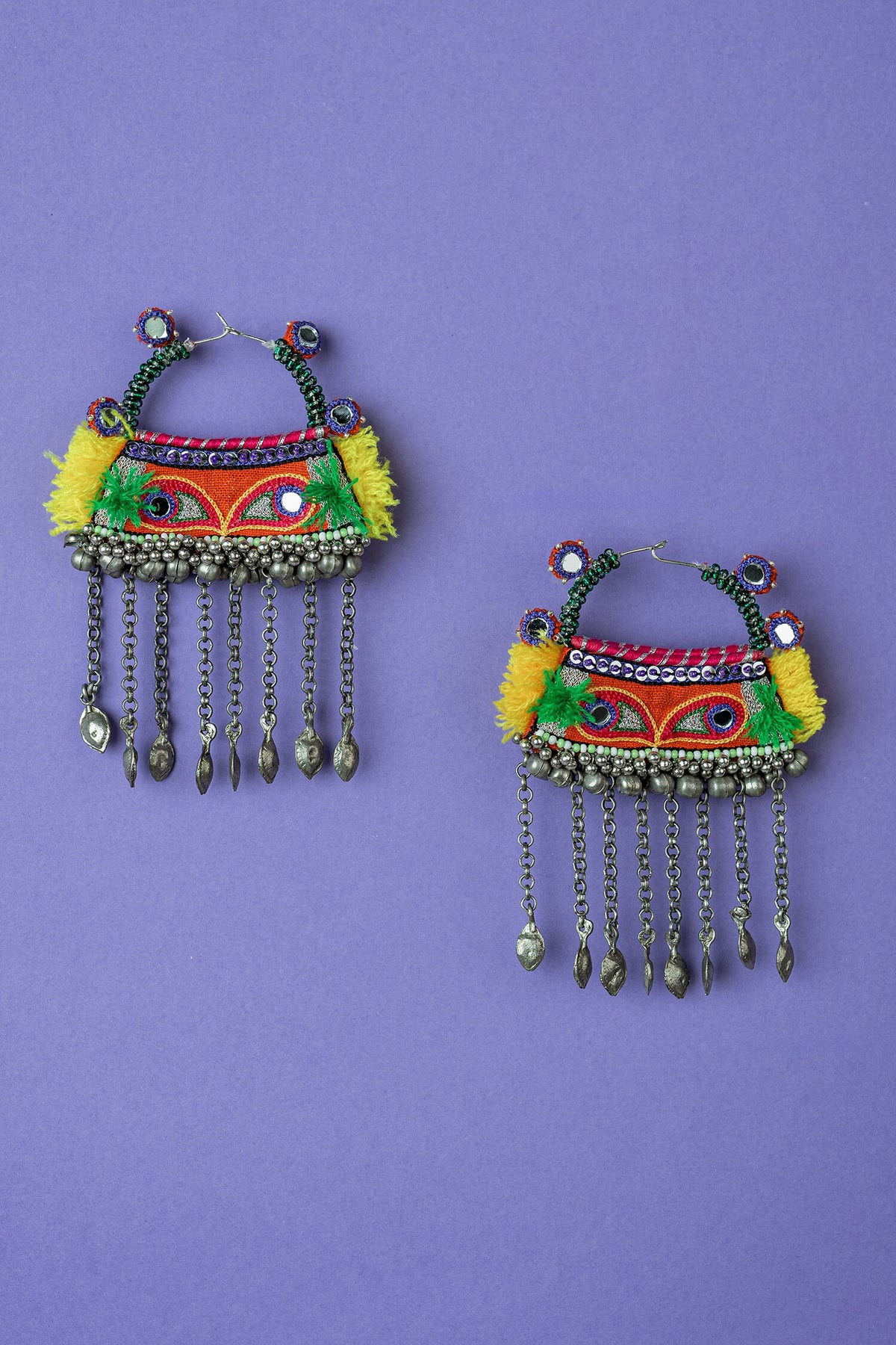 Aapne Ketla Embroidered Earrings 