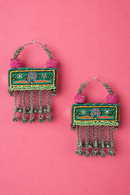 Dagu Magu Embroidered Earrings 