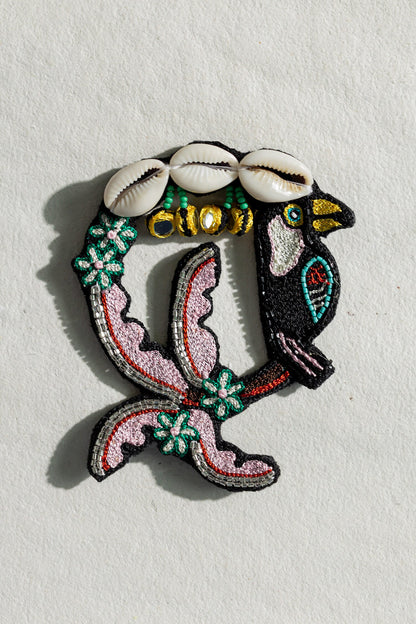 Taharuu Embroidered Earrings 