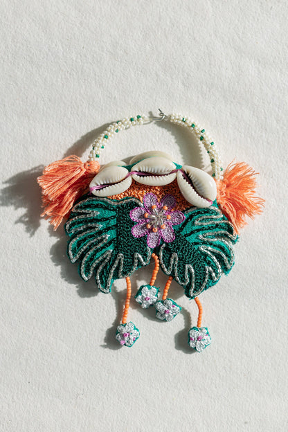 Le Morne Embroidered Earrings 