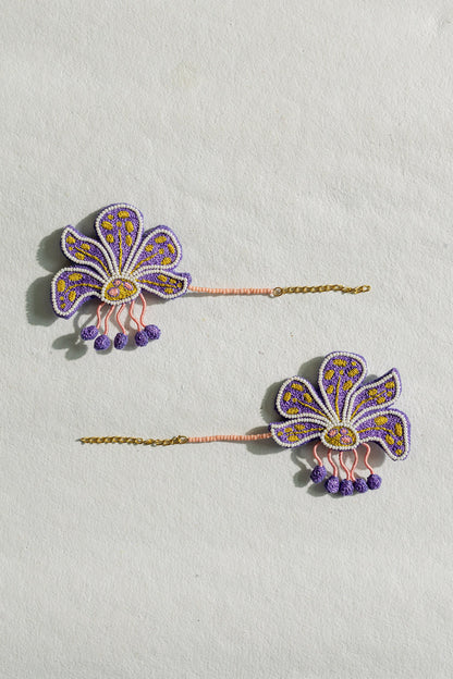 Matira Embroidered Ear Cuffs 