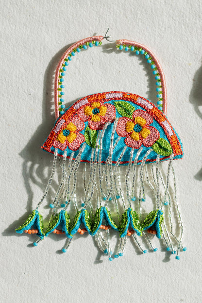 Tulum Embroidered Earrings 
