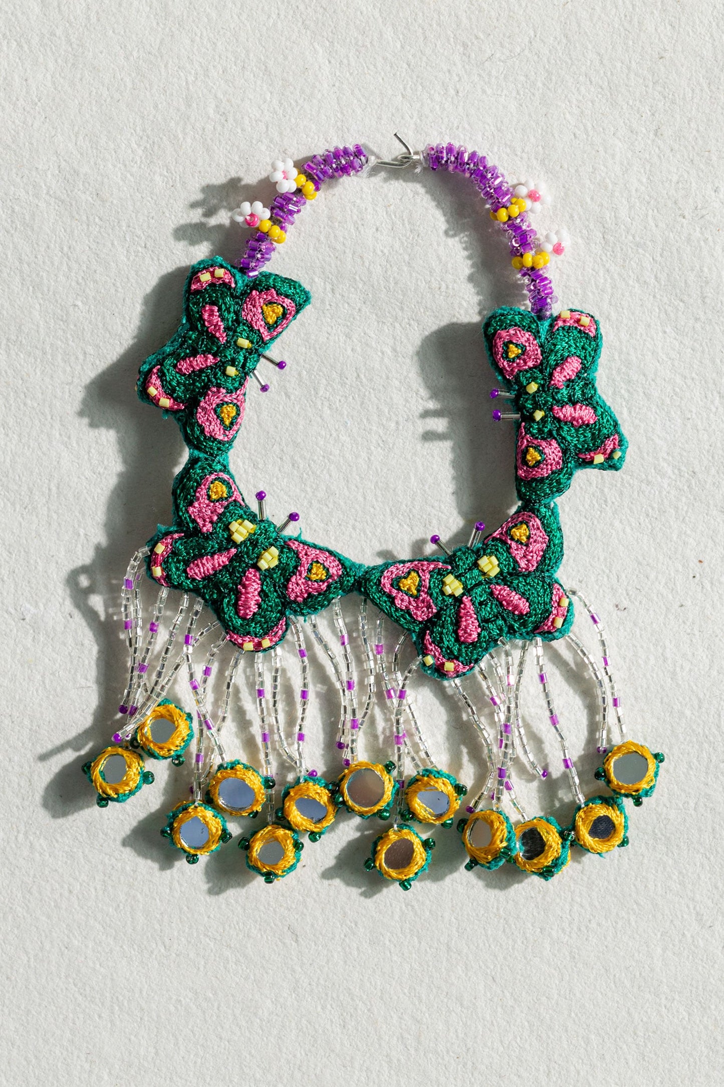 Navagio Embroidered Hoops 