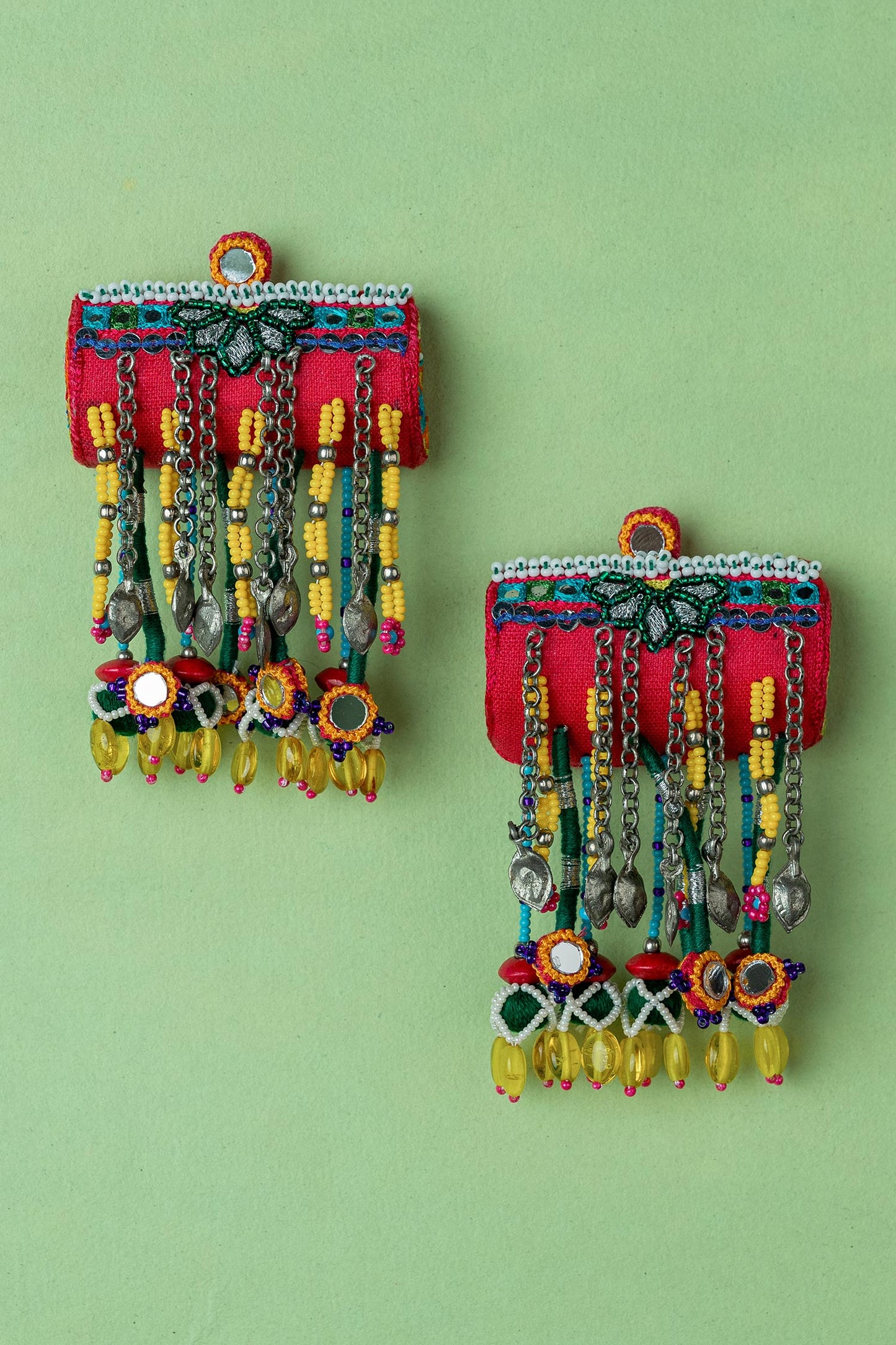 Baggha Embroidered Earrings 