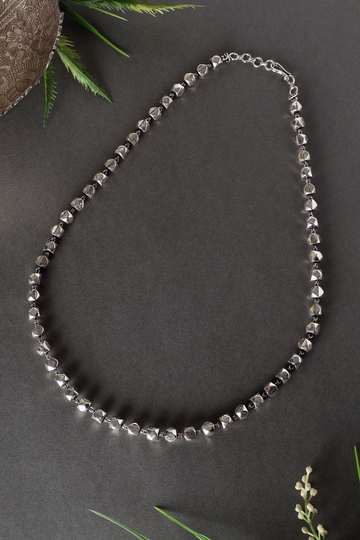 Ashtamani Stone Embellished Long Necklace 