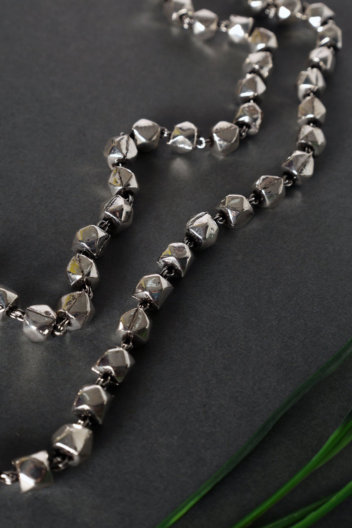Ashtamani Stone Embellished Long Necklace 