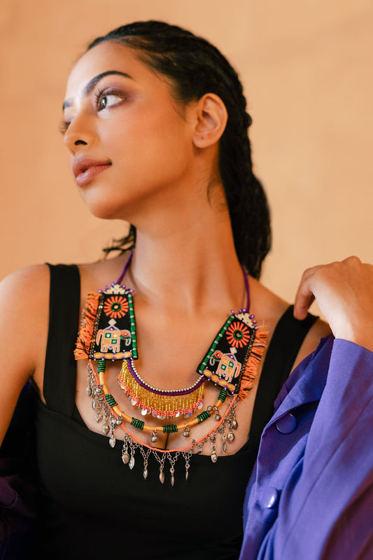 Veto Tha Layered Boho Necklace 