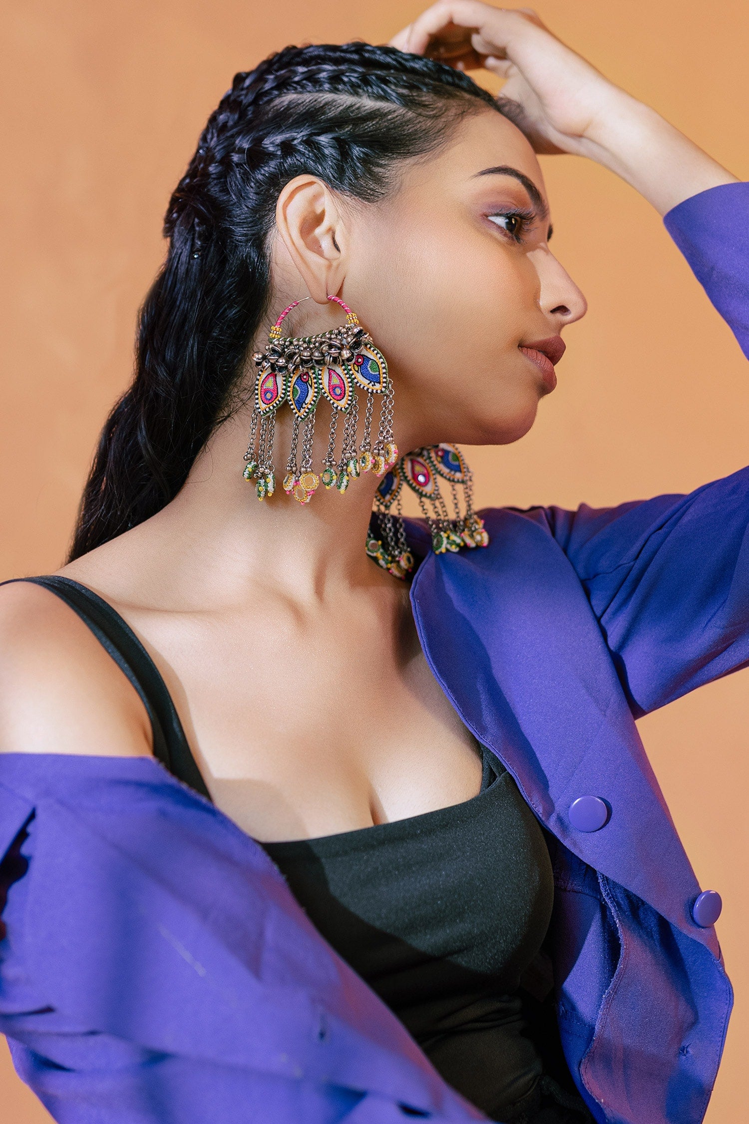 Oh Taari Statement Earrings 
