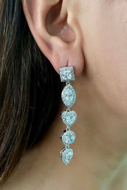 Dimonte Cluster Embellished Necklace Set 