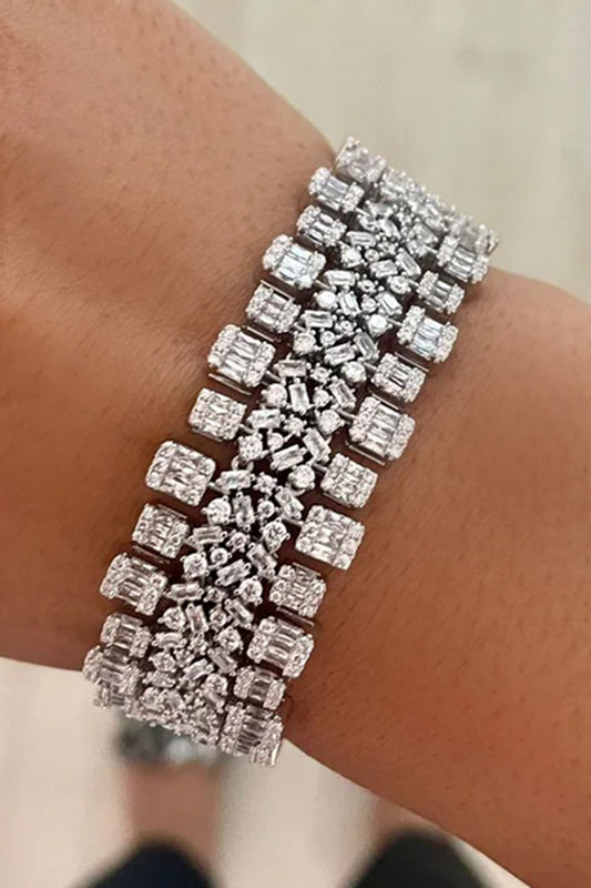 Square Baguette Dimonte Bracelet 