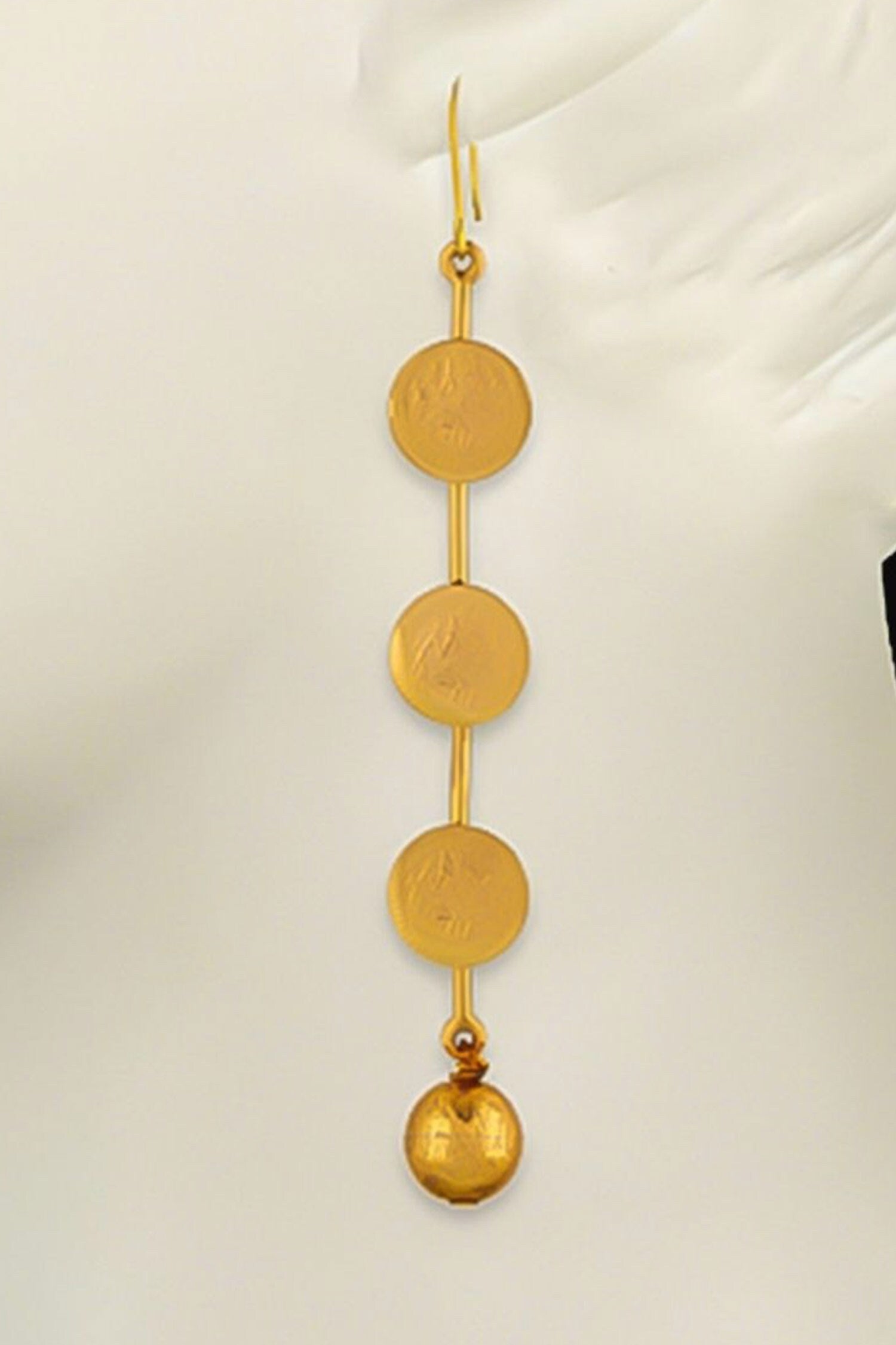 Coin Drop Earrings 