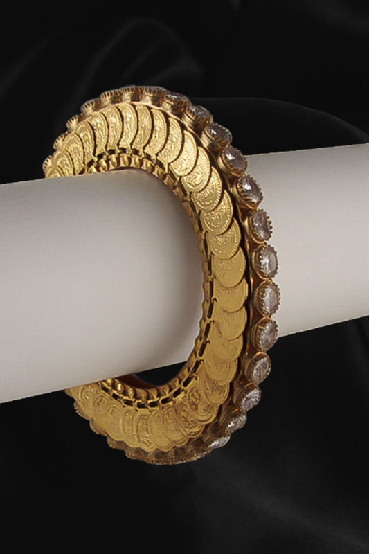 Embossed Coin Cuffs 
