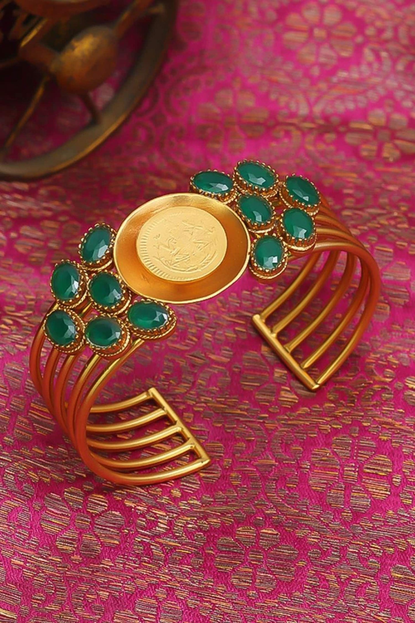 Crystal Embellished Cuffs 