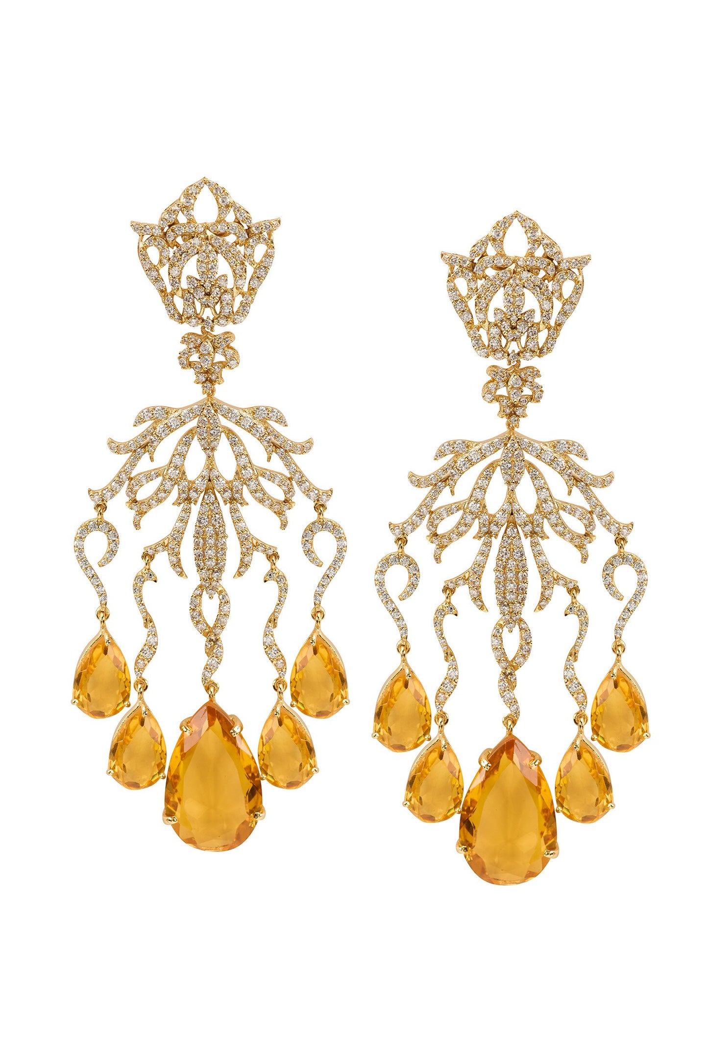 Celestial Love Embellished Earrings 