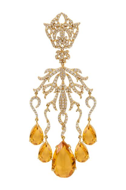 Celestial Love Embellished Earrings 