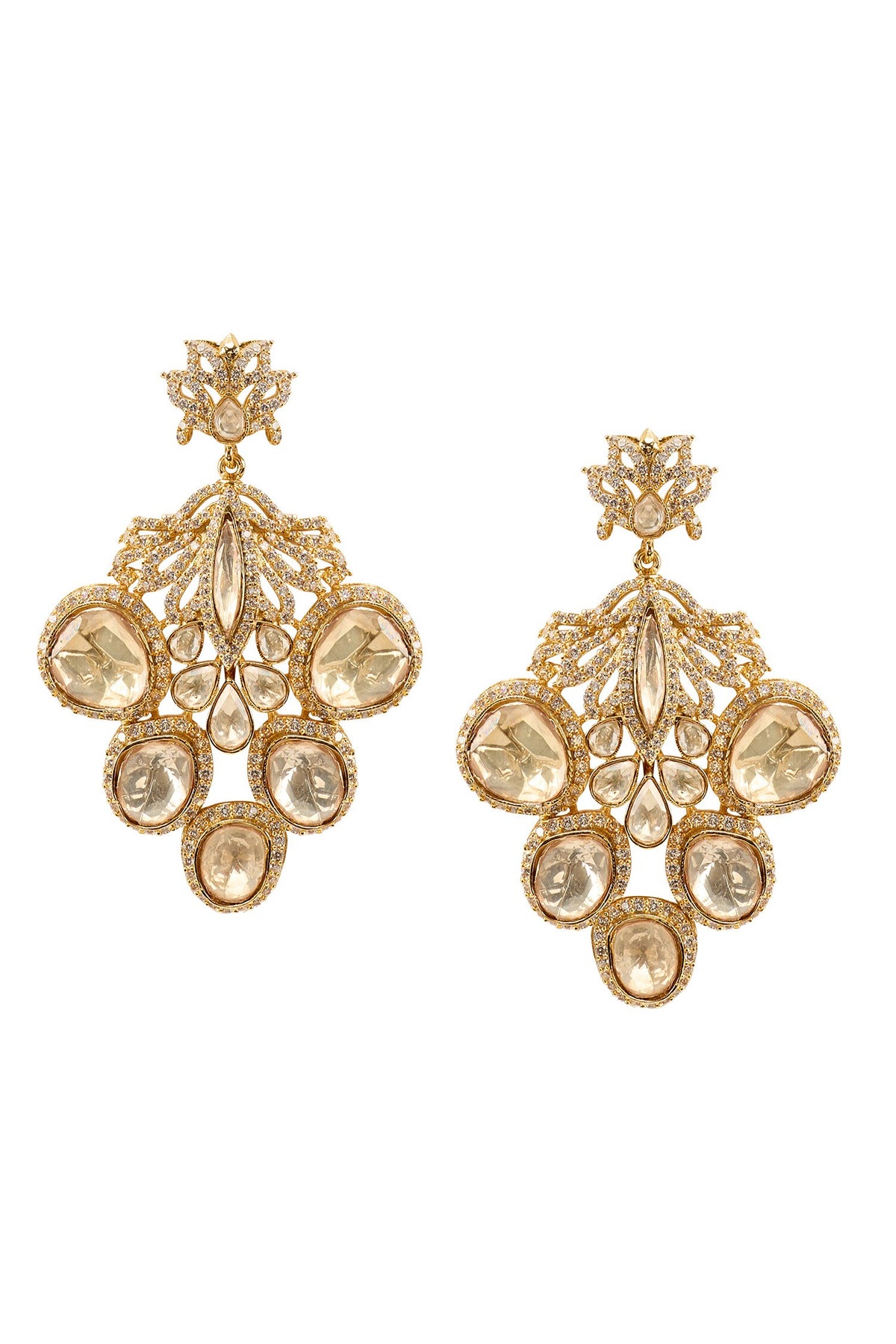 Lunar Romance Embellished Earrings 