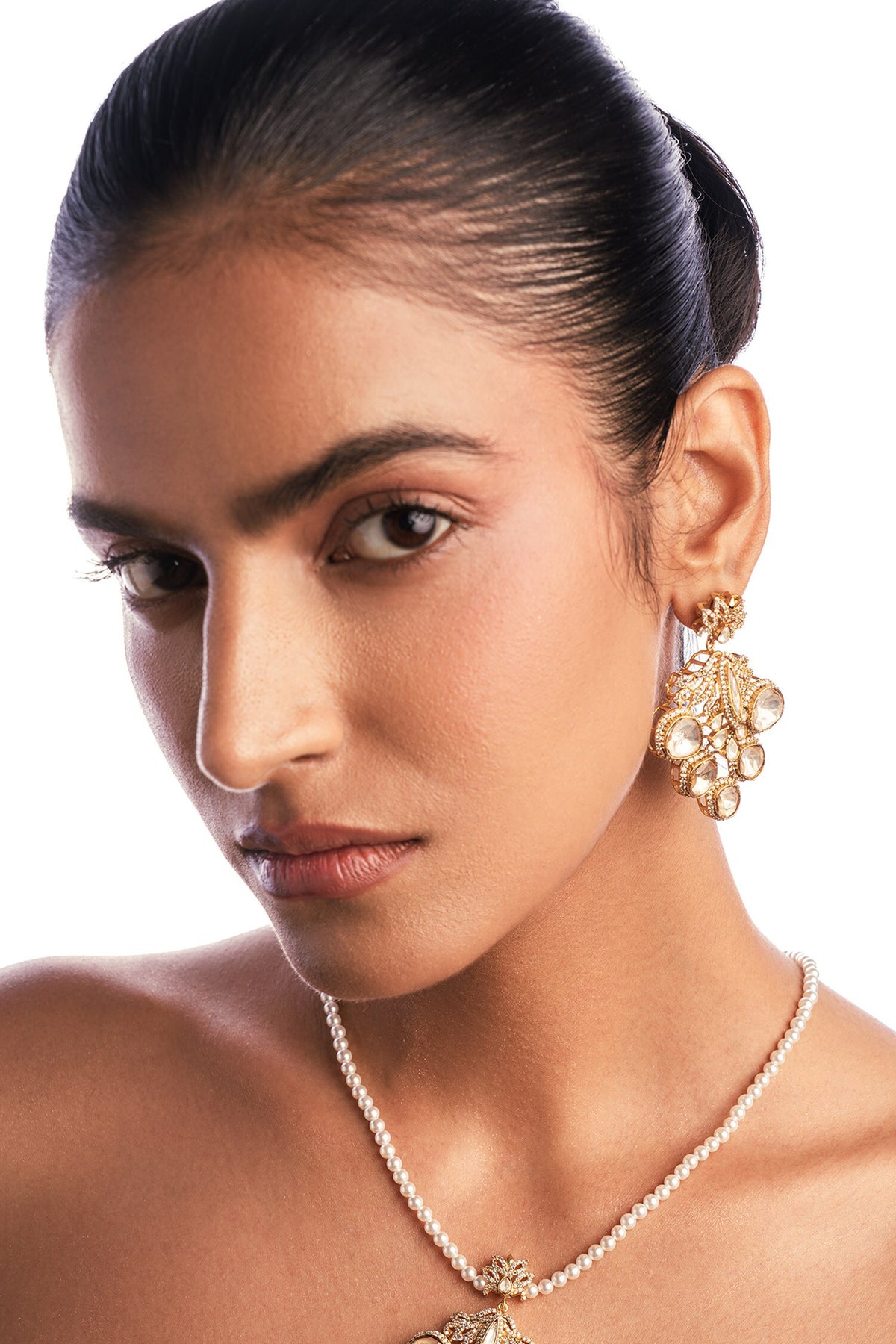 Lunar Romance Embellished Earrings 