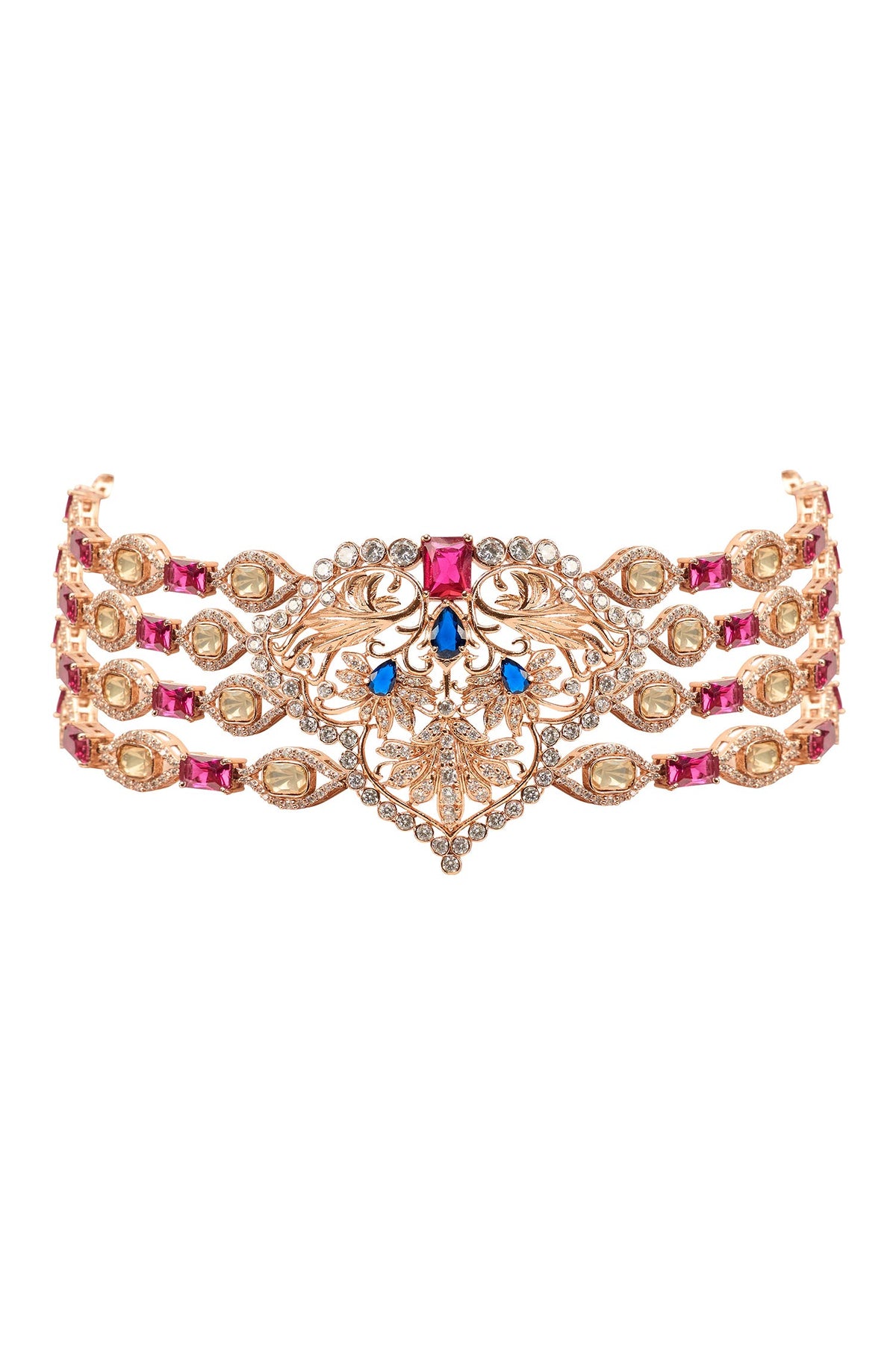 Divine Promise Crystal Studded Choker 