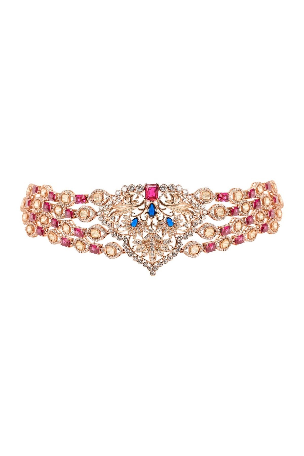 Divine Promise Crystal Studded Choker 
