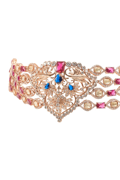 Divine Promise Crystal Studded Choker 