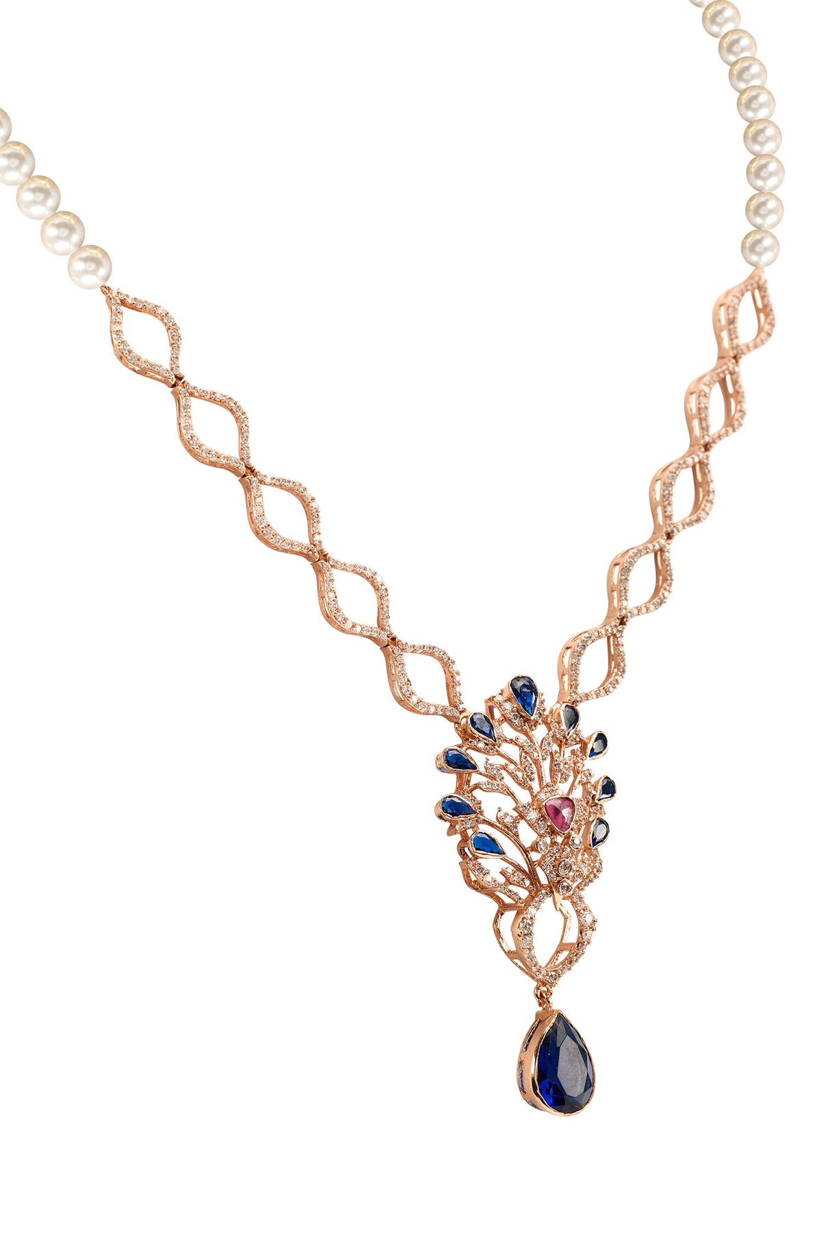 A Timeless Tale Swarovski Embellished Pendant Necklace 