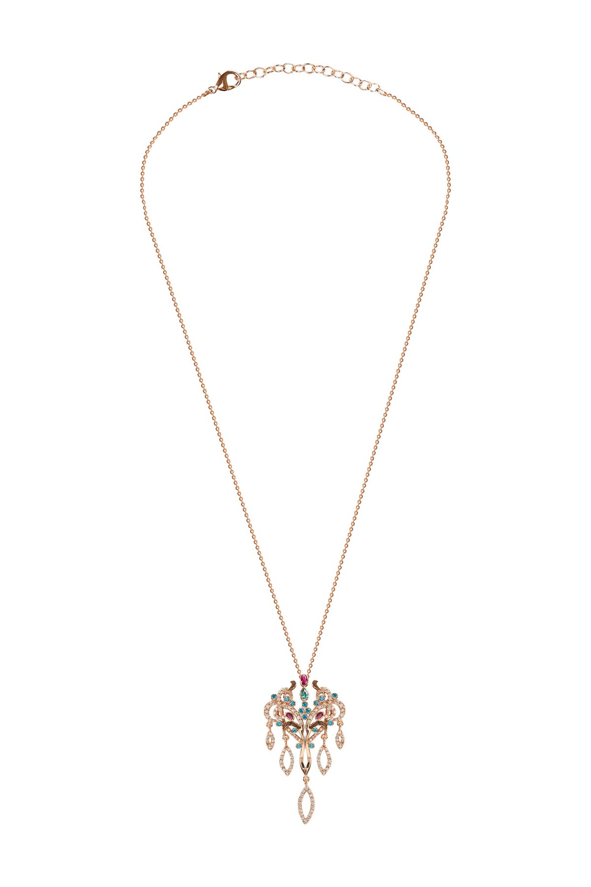 Under The Stars Crystal Embellished Pendant Necklace 