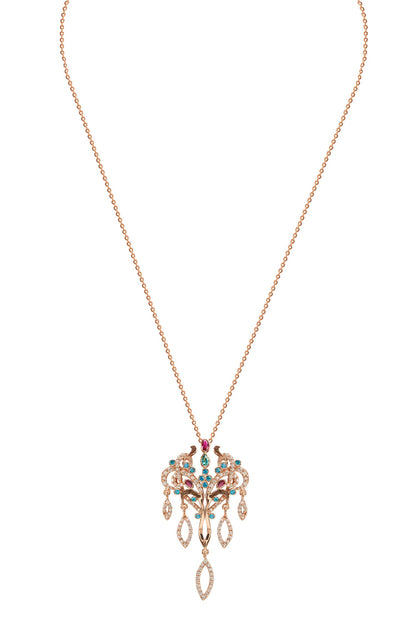 Under The Stars Crystal Embellished Pendant Necklace 