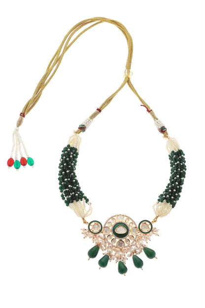 Utsav Kundan Embellished Choker Set 