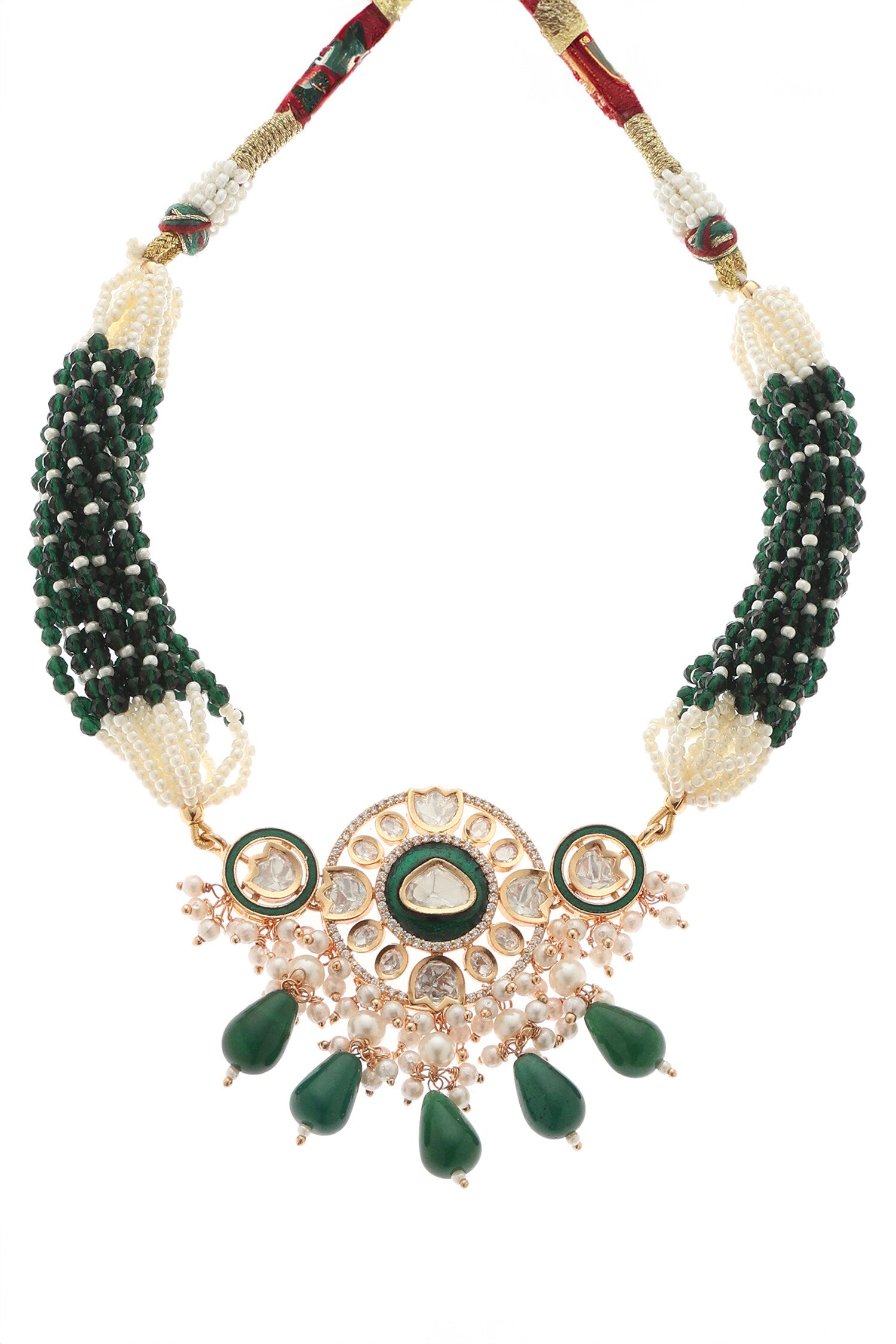 Utsav Kundan Embellished Choker Set 