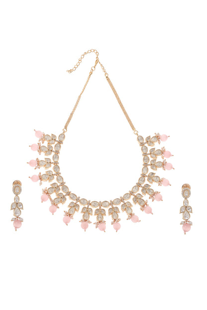 Gauri Floret Carved Necklace Set 