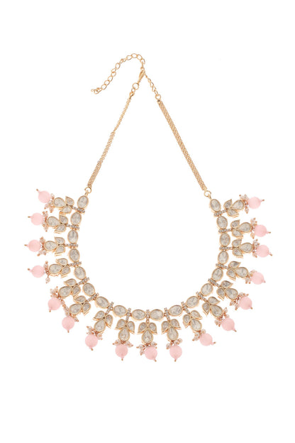 Gauri Floret Carved Necklace Set 