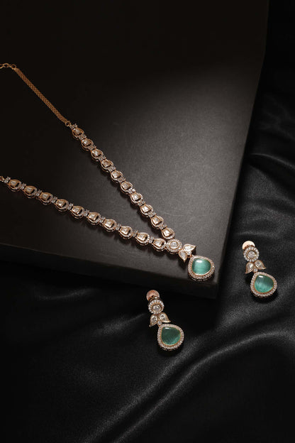 Nazakat Embellished Necklace Set 