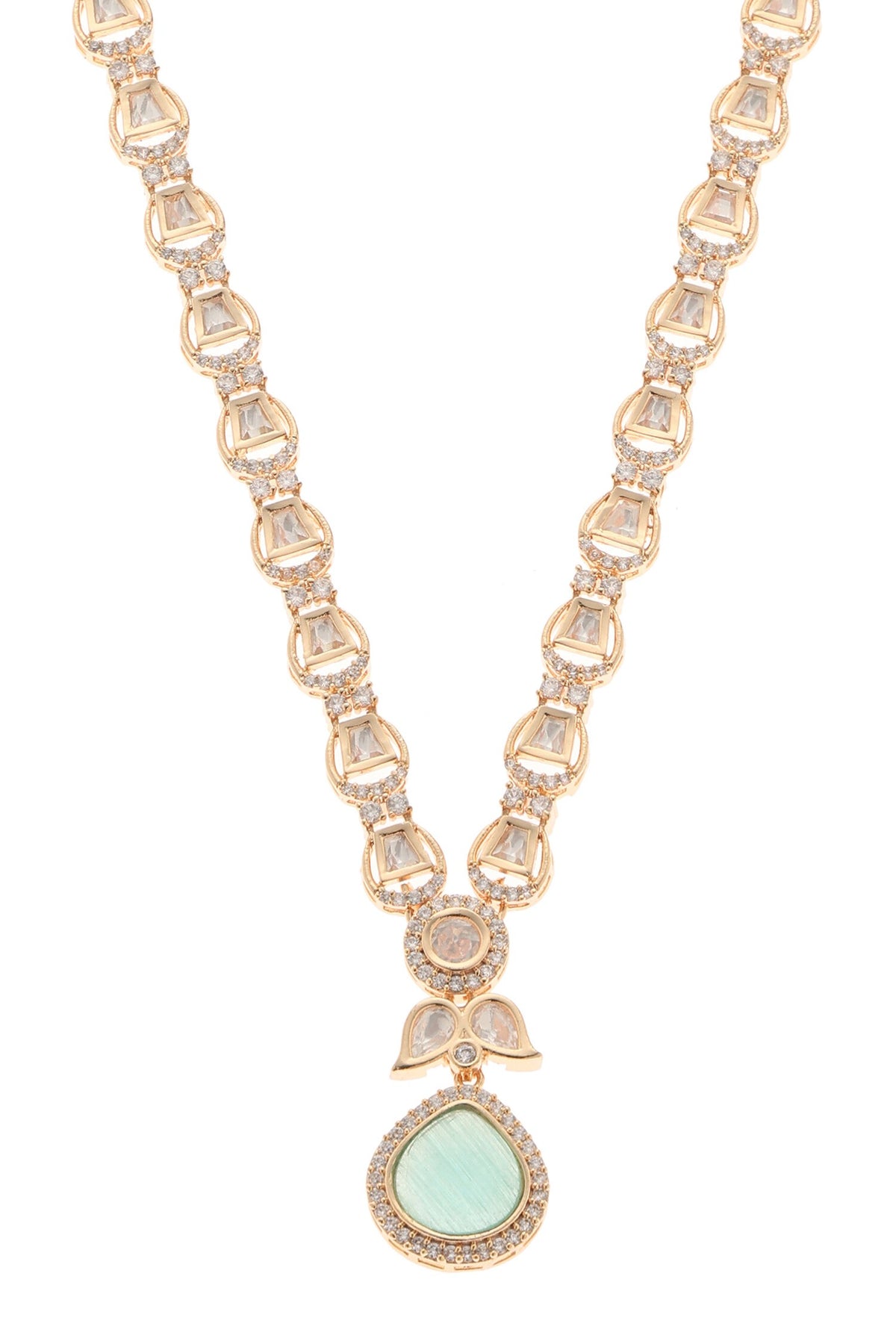 Nazakat Embellished Necklace Set 