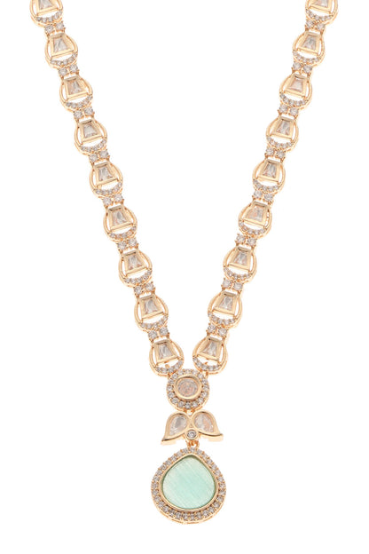 Nazakat Embellished Necklace Set 