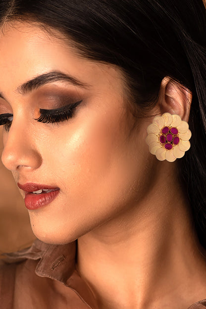 Floral Bloom Studs 