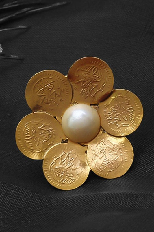 Primrose Carved Ring 