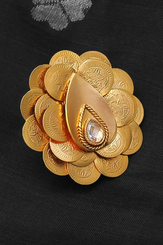 Peacock Carved Ring 