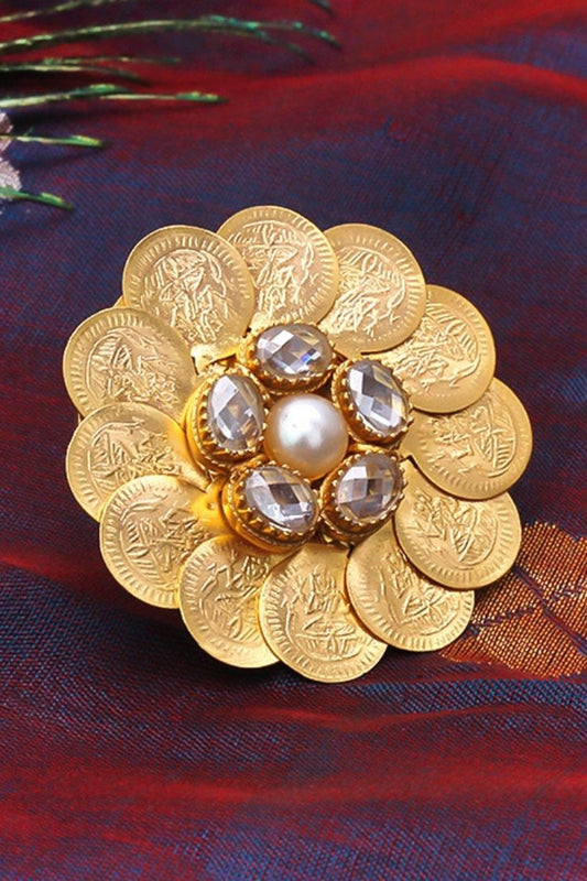 Floral Carved Ring 