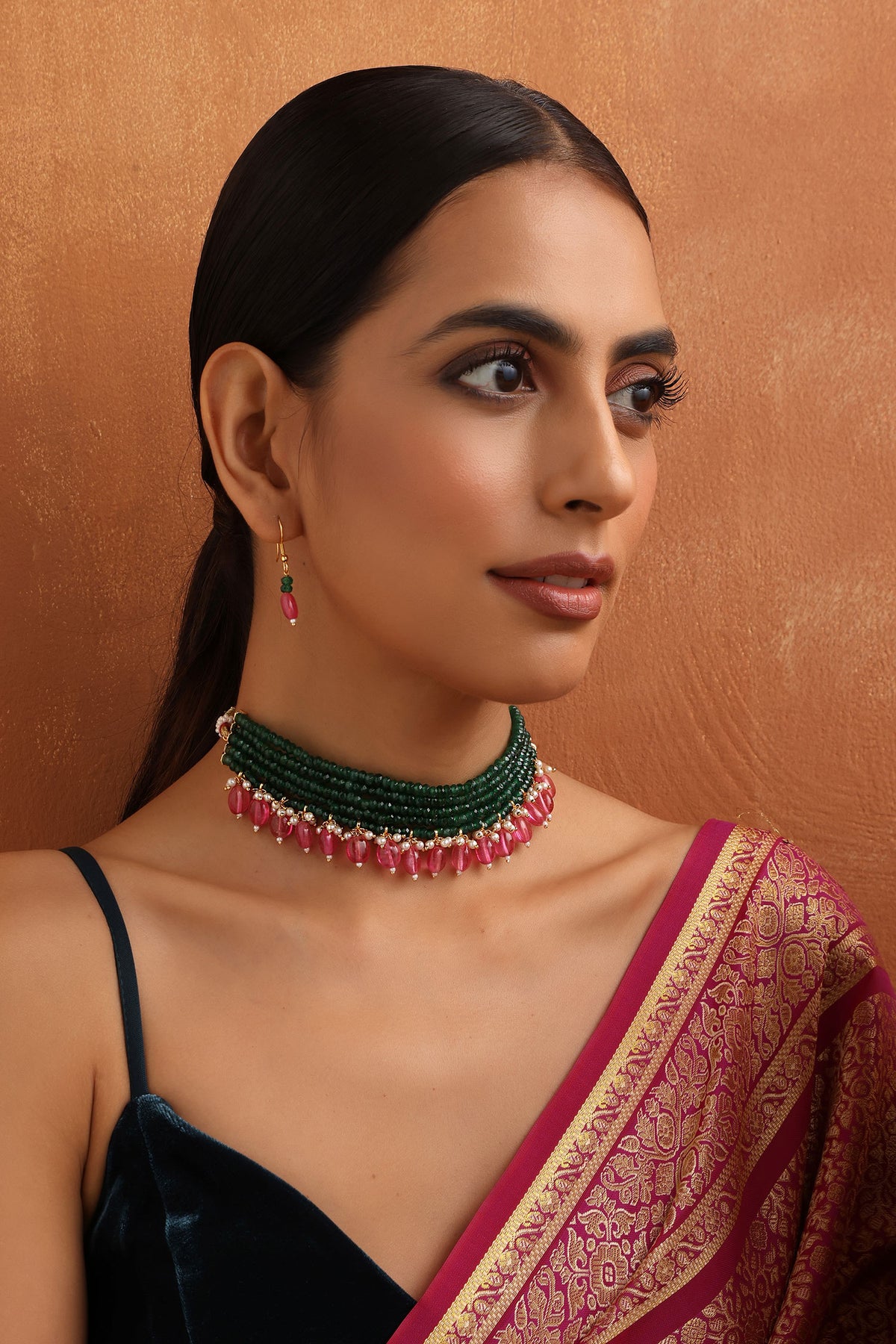 Beaded Choker Set 
