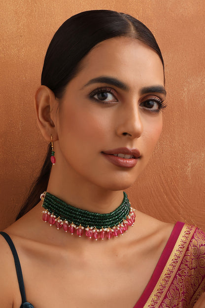 Beaded Choker Set 