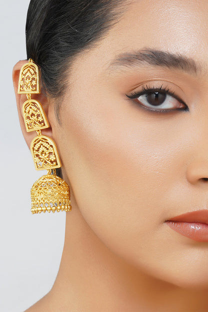 Bareilly Filigree Jhumka 