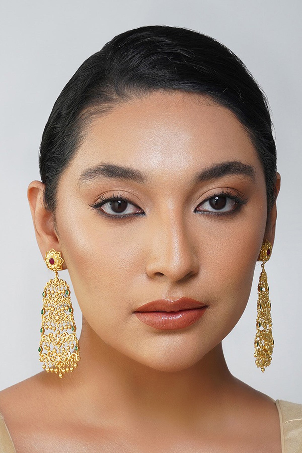 Glorious Drama Filigree Earrings 