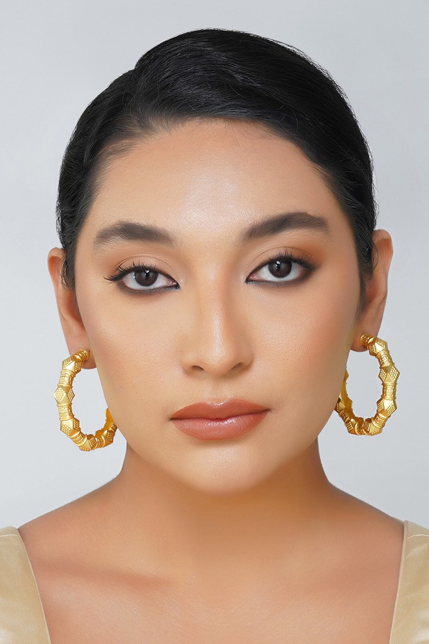 Glory of the East Hoop Earrings 
