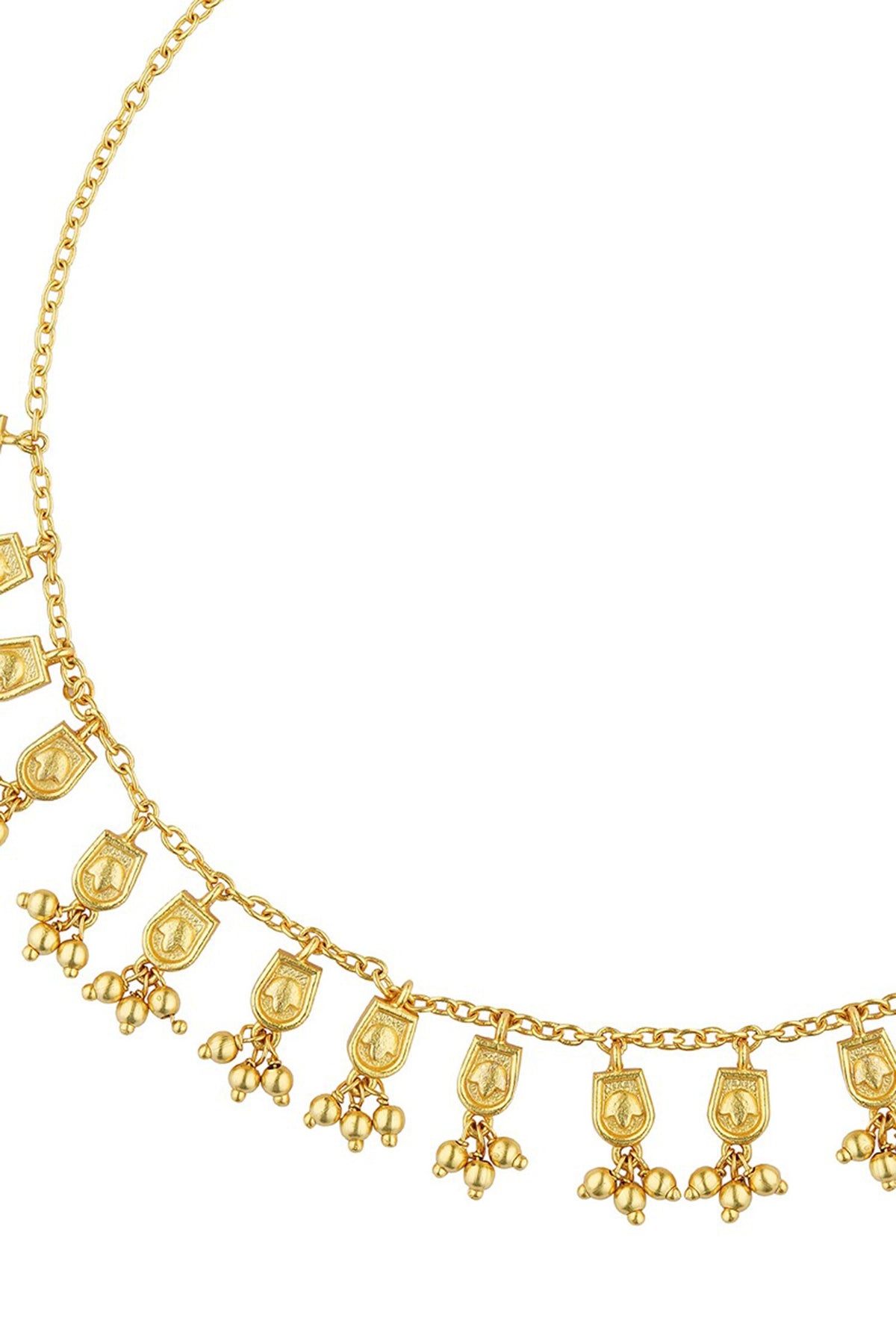 Sacred Splendour Floral Necklace 
