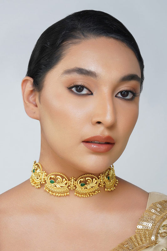Majestic Mor Choker Necklace 