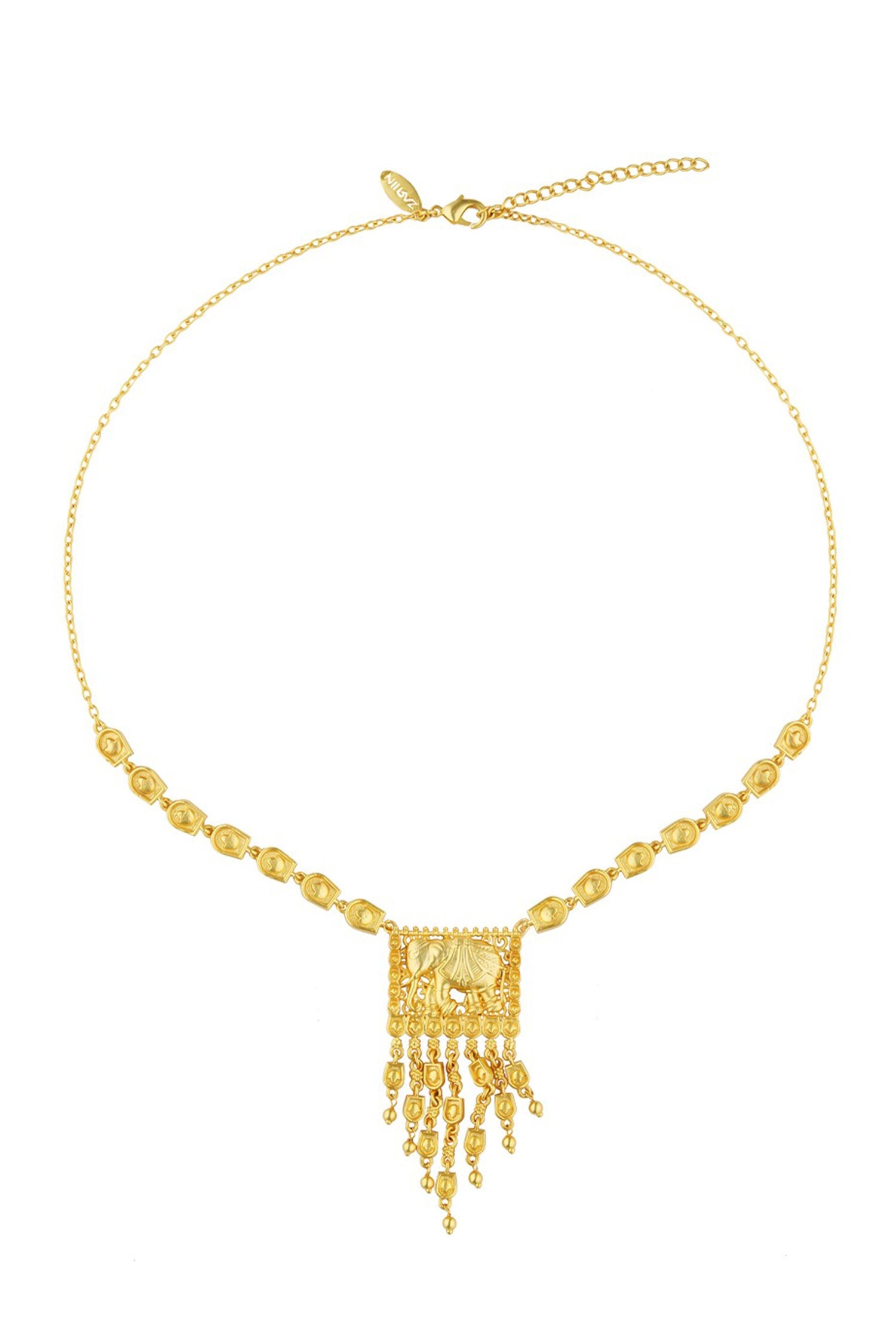 Timeless Tusk Pendant Necklace 
