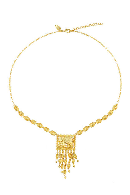 Timeless Tusk Pendant Necklace 